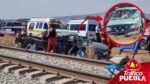Trágico accidente ferroviario en Tlaxcala deja tres muertos y dos heridos