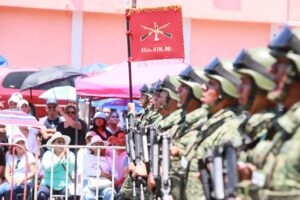 Armenta encabeza su primer desfile del 5 de Mayo como gobernador Ceremonia