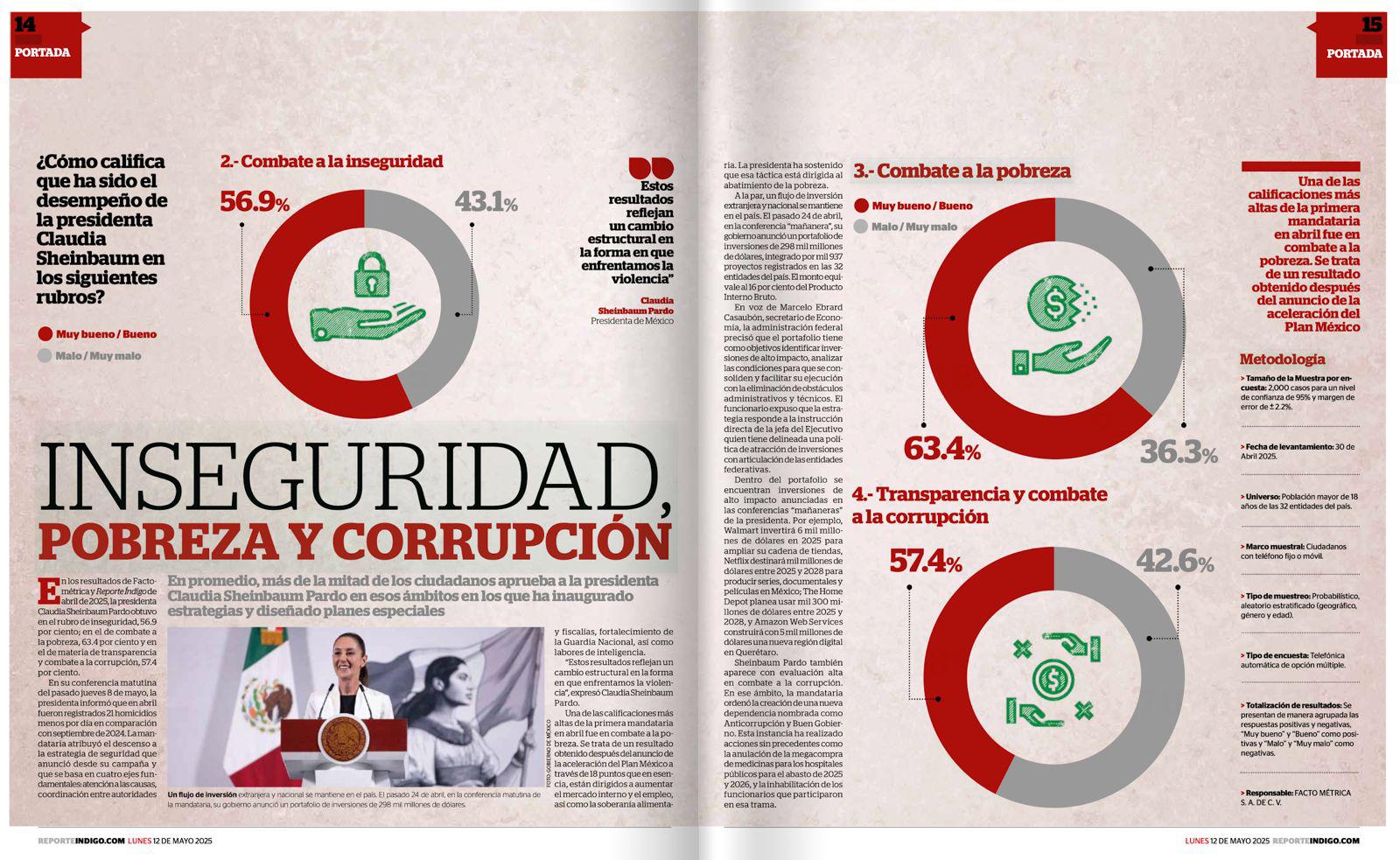 Claudia Sheinbaum, la mejor presidenta