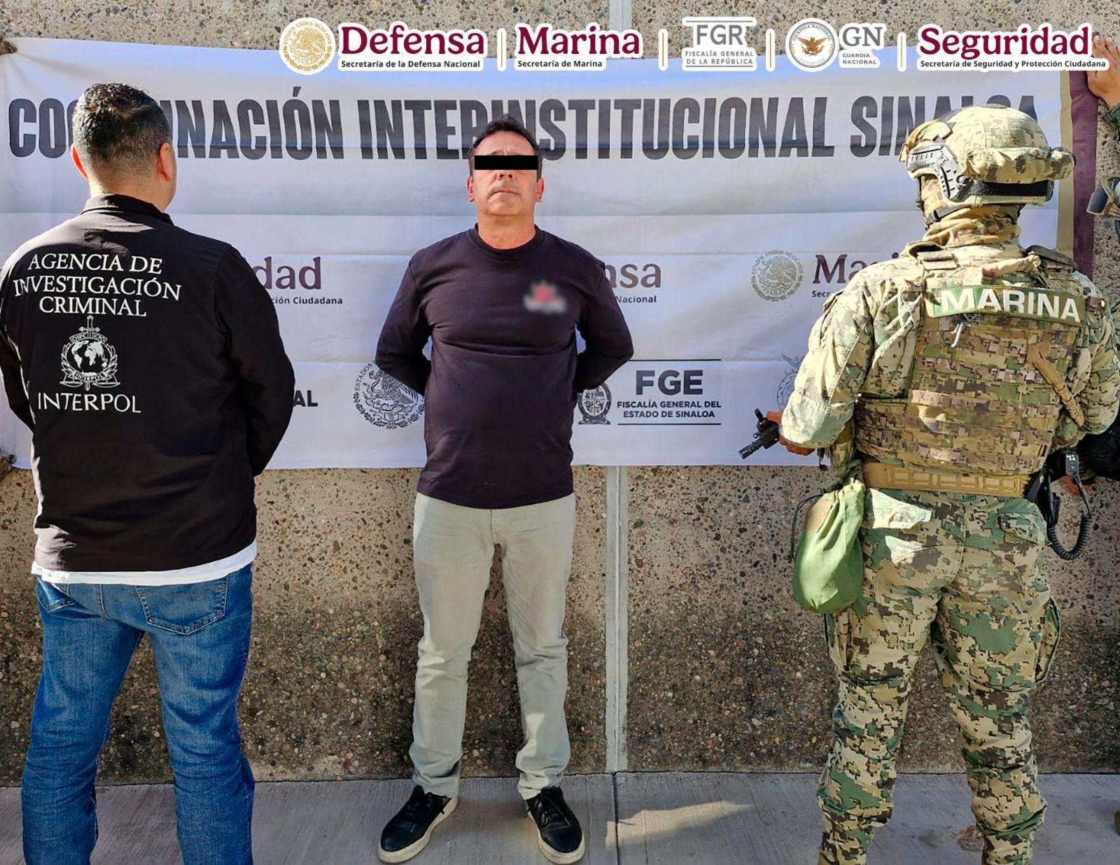 Detienen a Chuy integrante del Cártel de Sinaloa