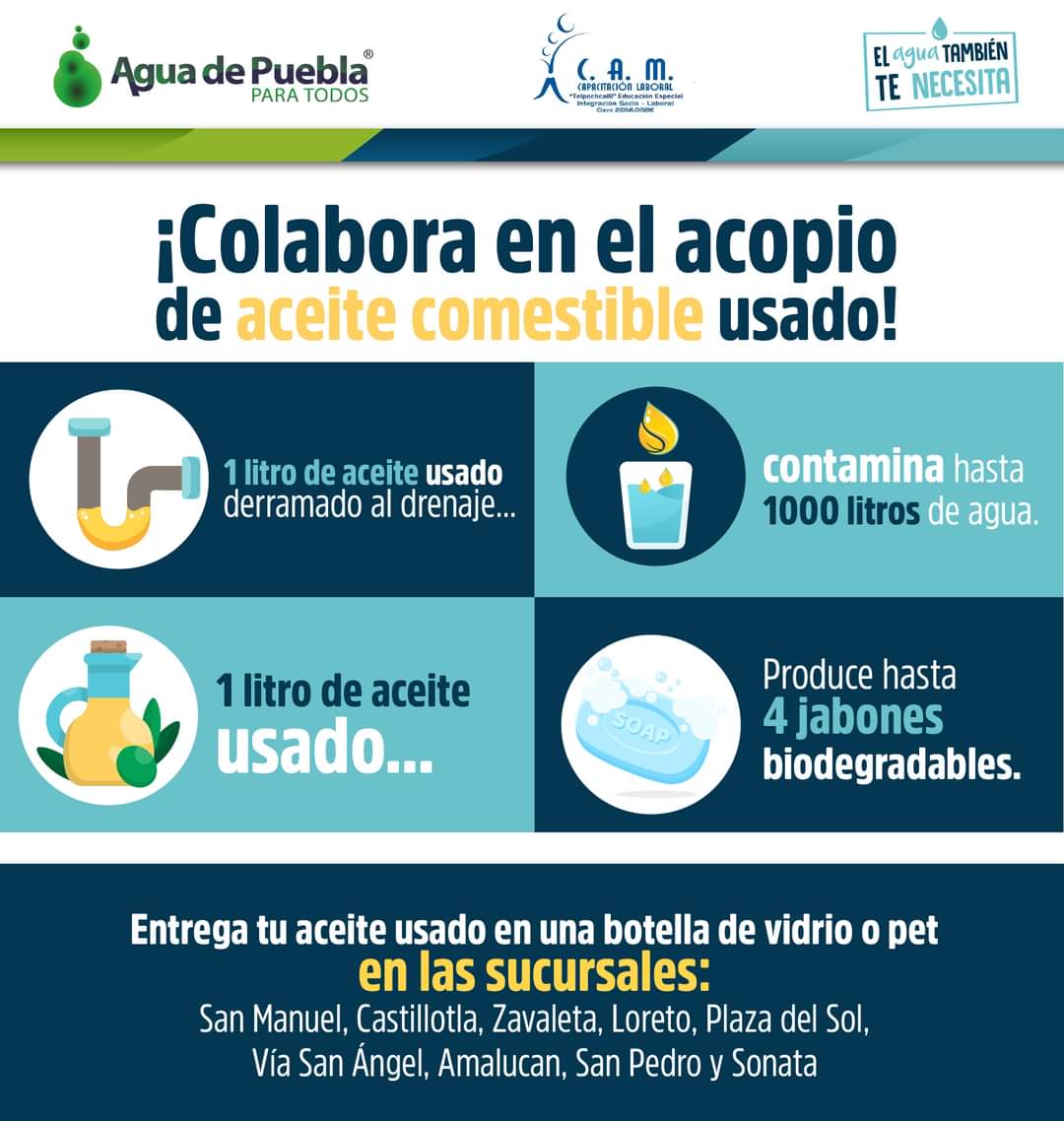 Recolectan aceite usado y lo transforman en jabón