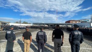 Grupos Especiales de la SSC estrenan liderazgo para reforzar la seguridad en Puebla Ceremonia