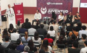 Impulsa Pepe Chedraui talento emprendedor con “Jóvenes Imparables” en Totimehuacan Reunión