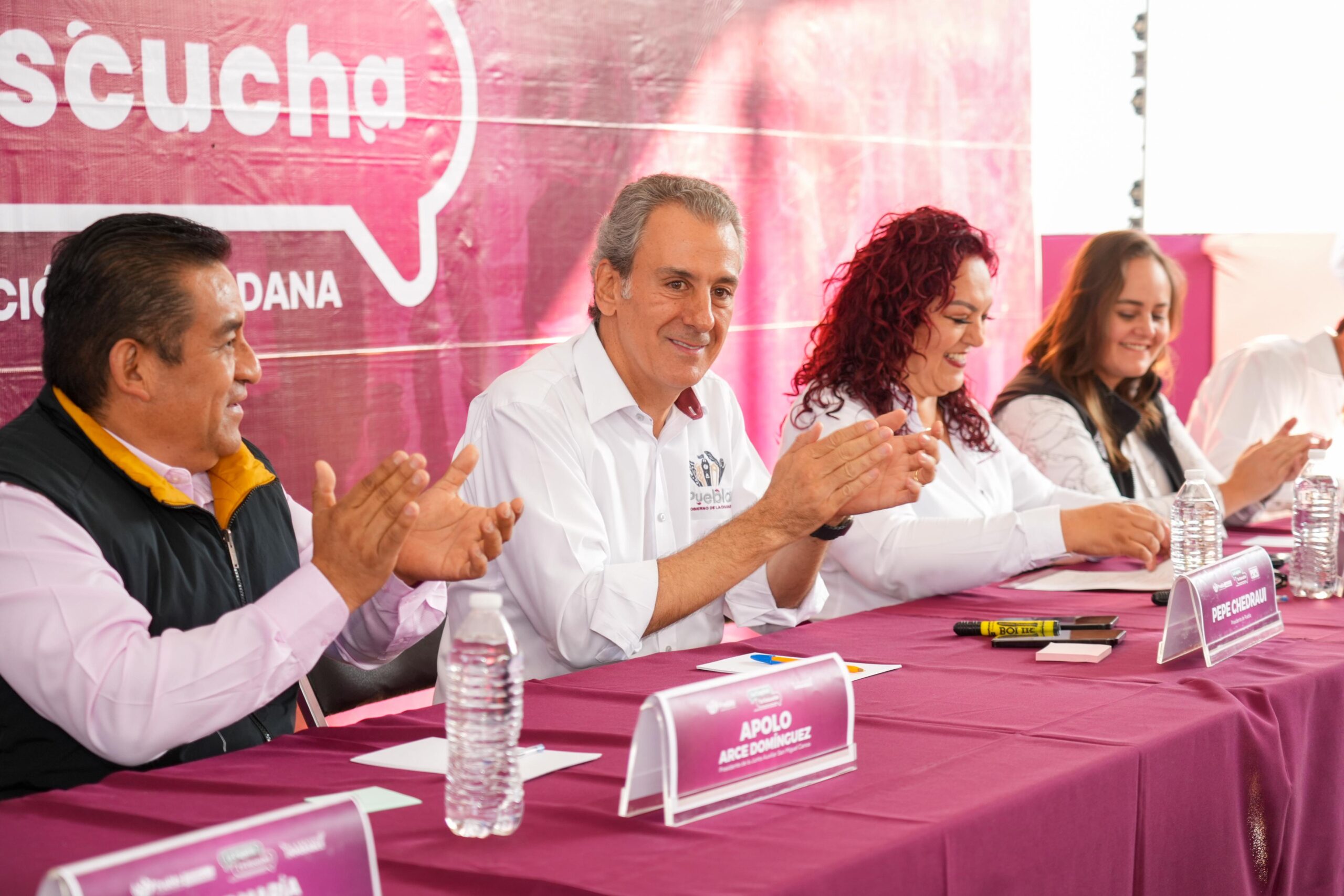 Pepe Chedraui, atención ciudadana en San Miguel