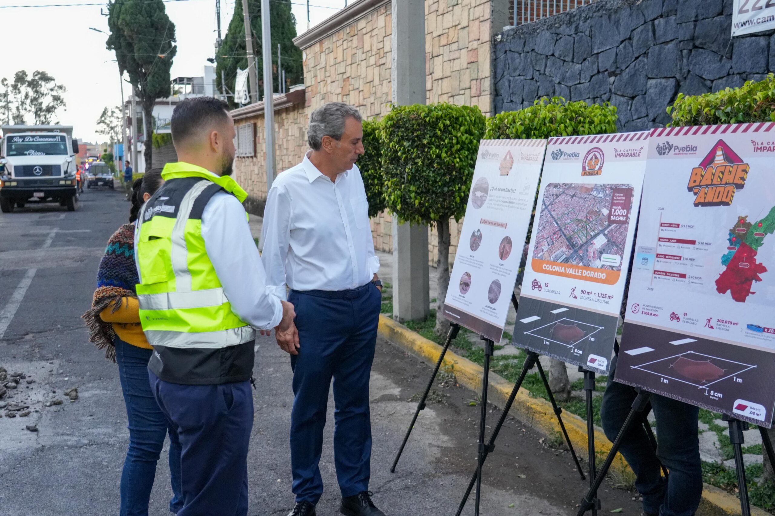 Pepe Chedraui intensifica acciones de bacheo más de 50 mil reparaciones