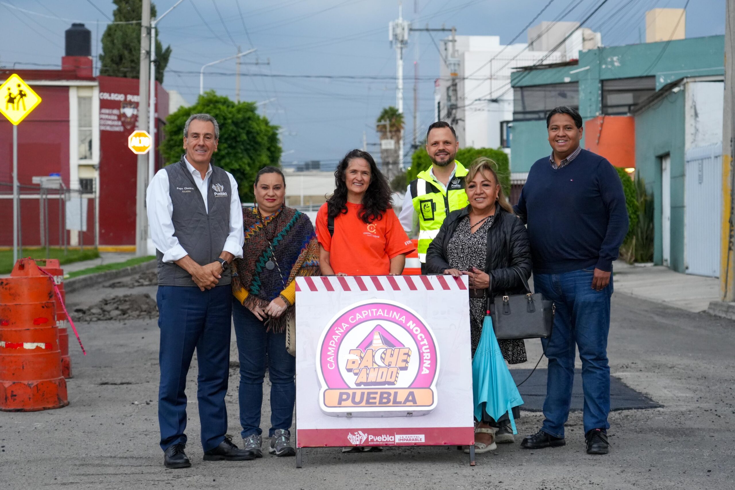 Pepe Chedraui intensifica acciones de bacheo más de 50 mil