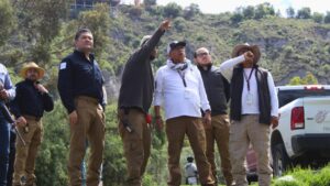 Realizan operativo de búsqueda en la Laguna de Aljojuca por una persona desaparecida equipo