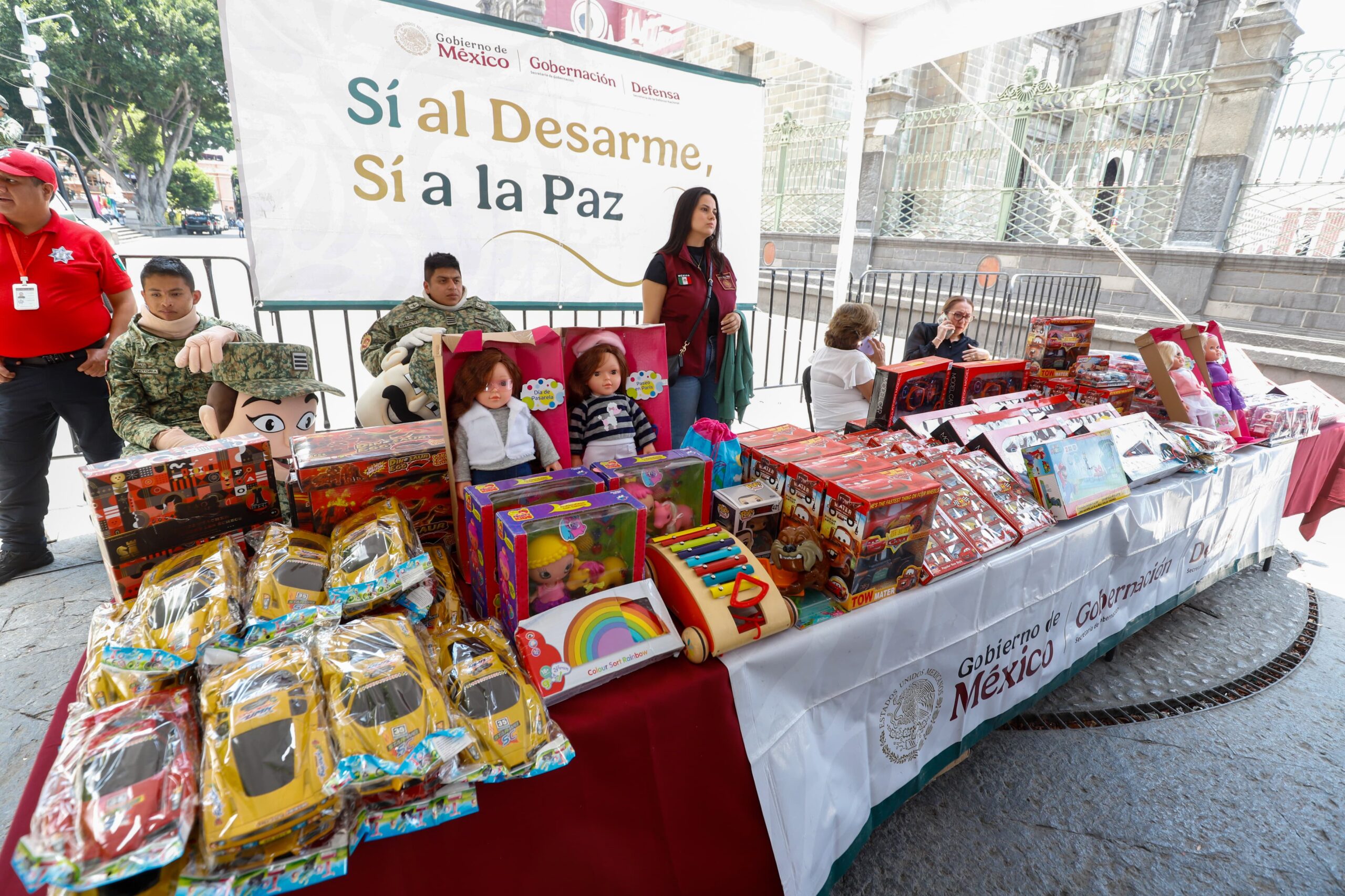 Inicia canje de armas por dinero en Puebla