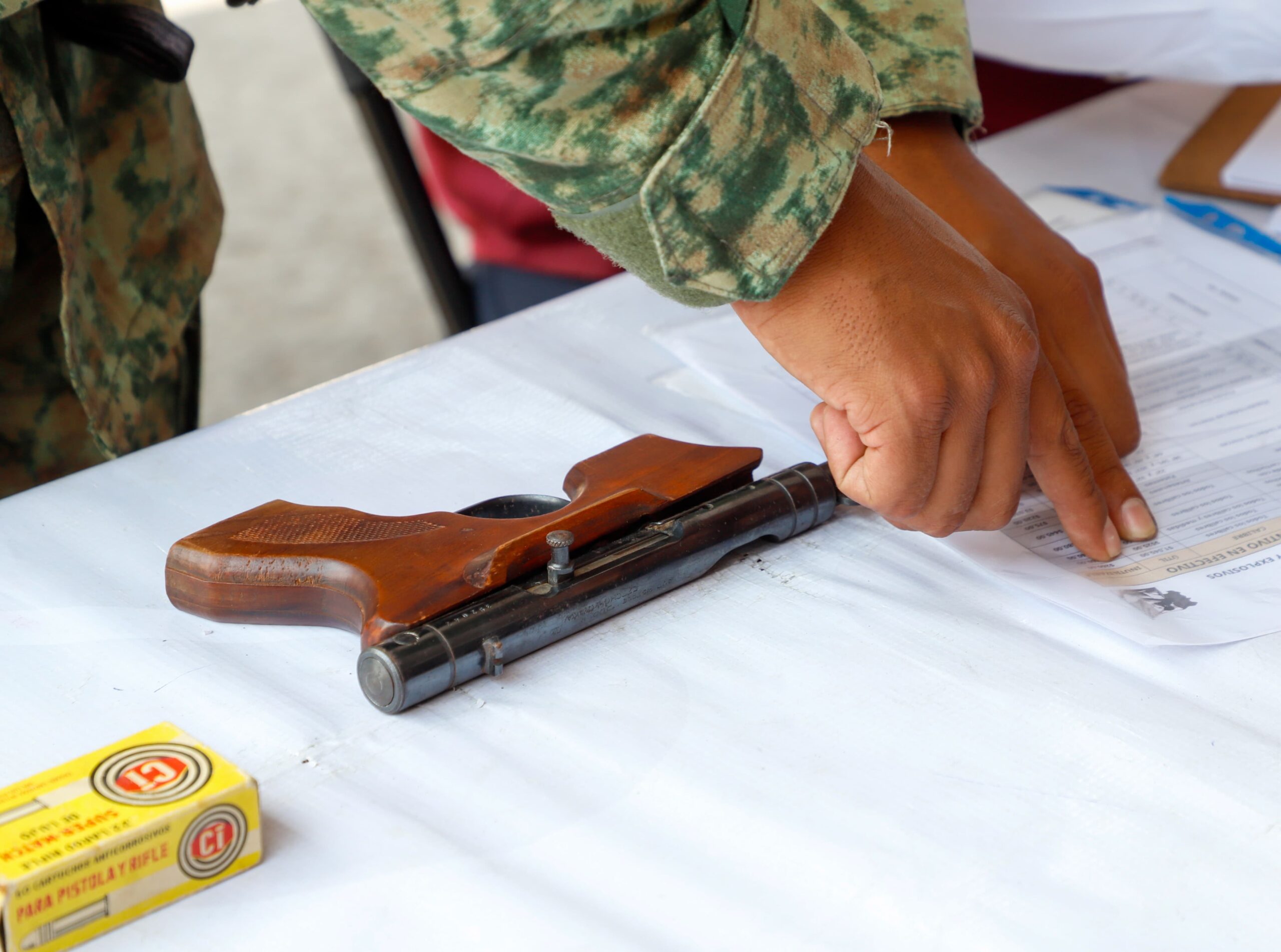 Inicia canje de armas por dinero en Puebla