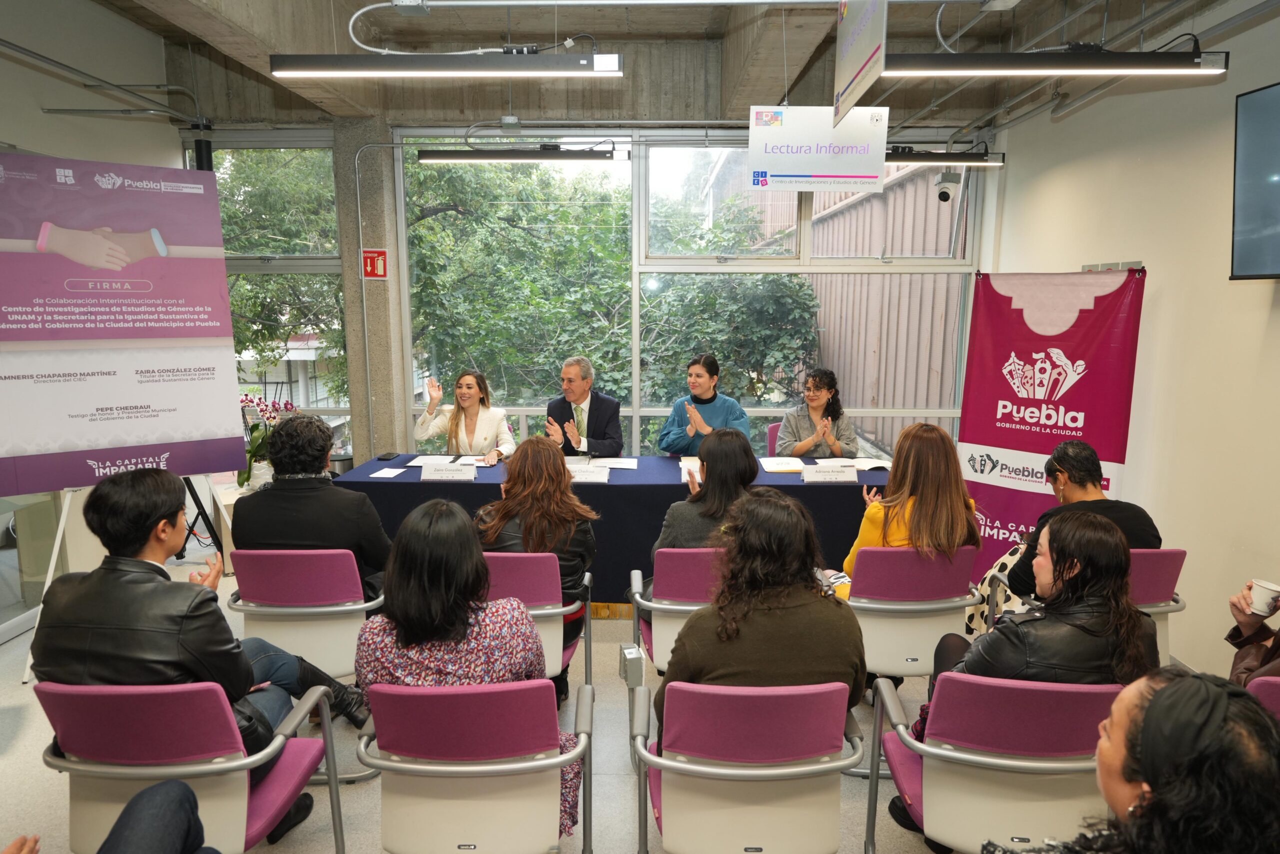 Ayuntamiento de Puebla firmó convenio con la UNAM_foto2