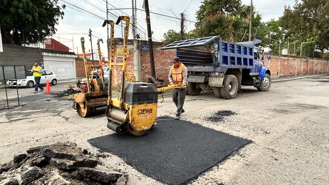 Continúa la Campaña Capitalina “Bacheando Puebla” del ayuntamiento de Puebla Bacheo