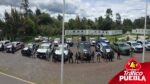 Despliegue operativo para reforzar la seguridad en puntos estratégicos de San Martín Texmelucan.