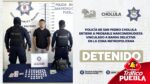 Detienen en Cholula a presunto narcomenudista ligado a diversos robos