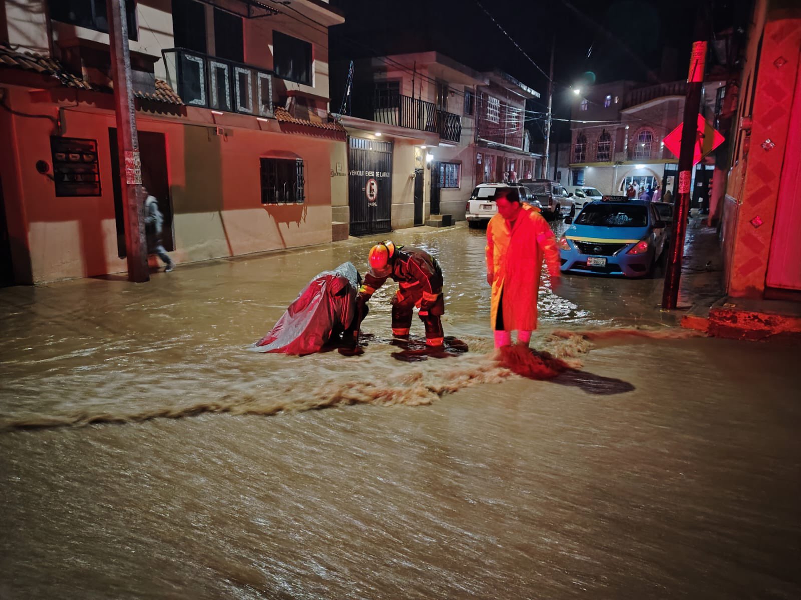 Emergencias por lluvias movilizan a autoridades en varios puntos de Puebla Capital