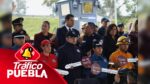 Entregan 100 patrullas y 10 torres de vigilancia en Puebla