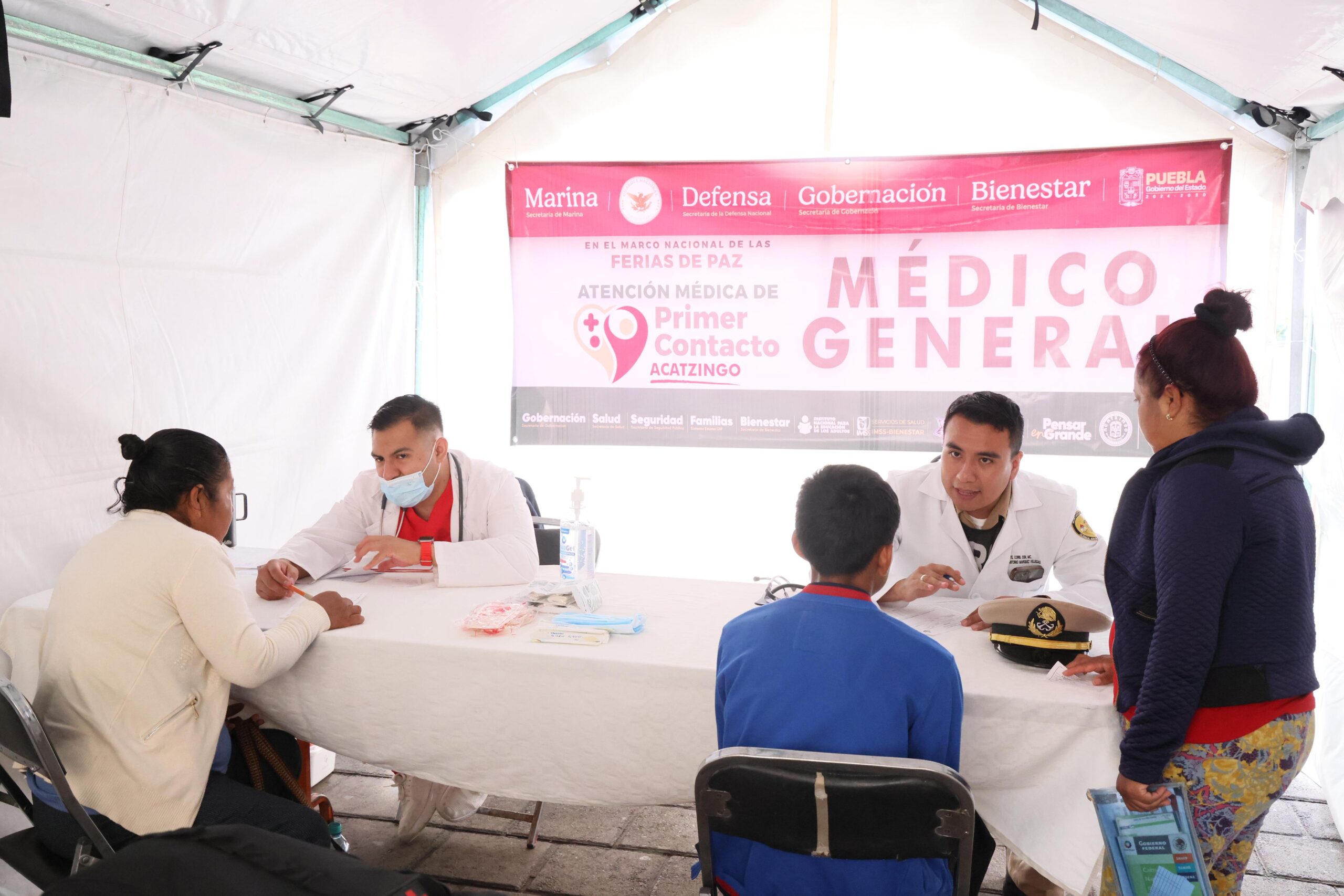 Feria por la Paz impulsa bienestar y seguridad en Acatzingo Medicina