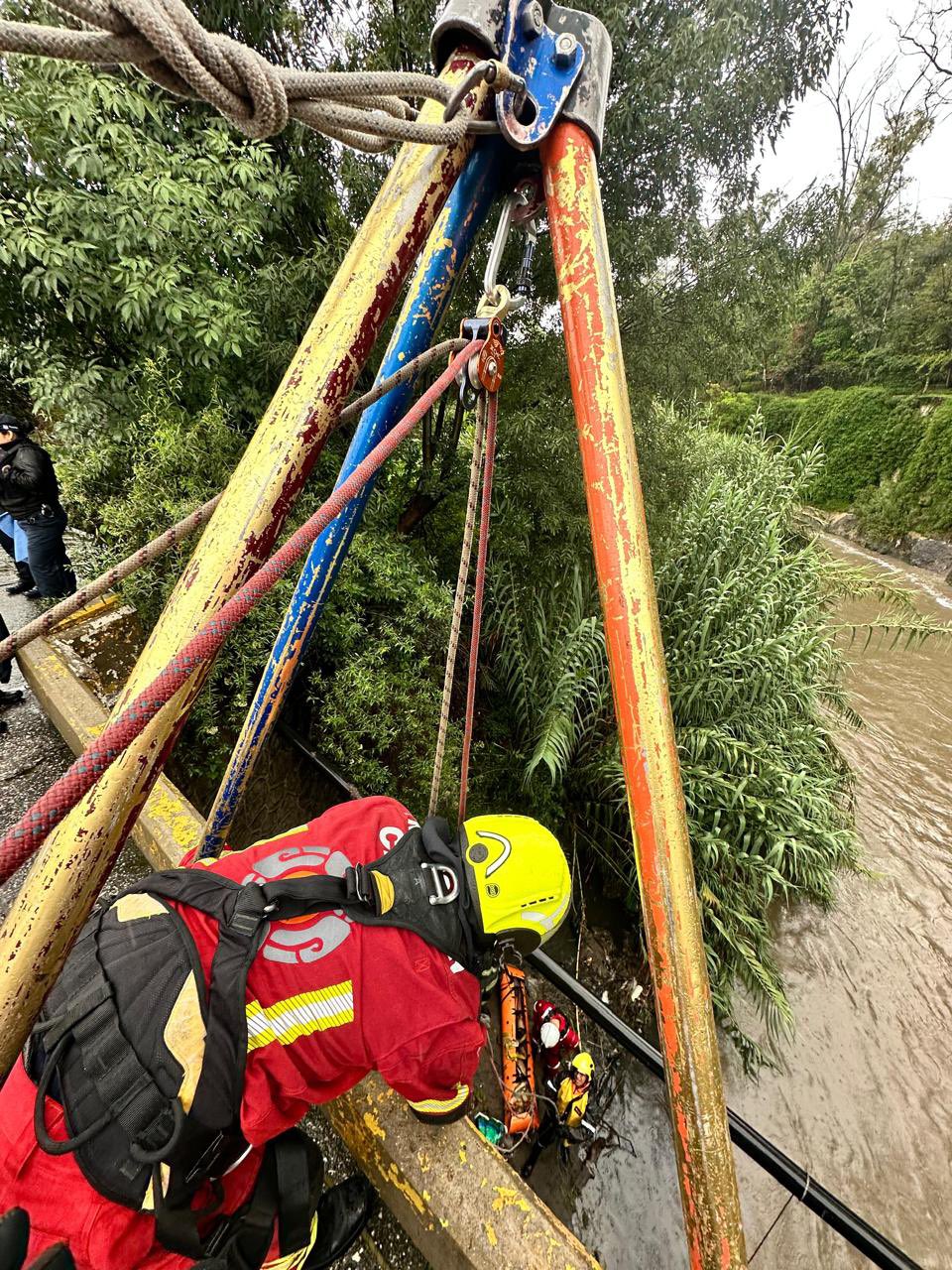 Hallan cuerpo en el río Alseseca tras ser arrastrado por la corriente en Puebla Protección Civil