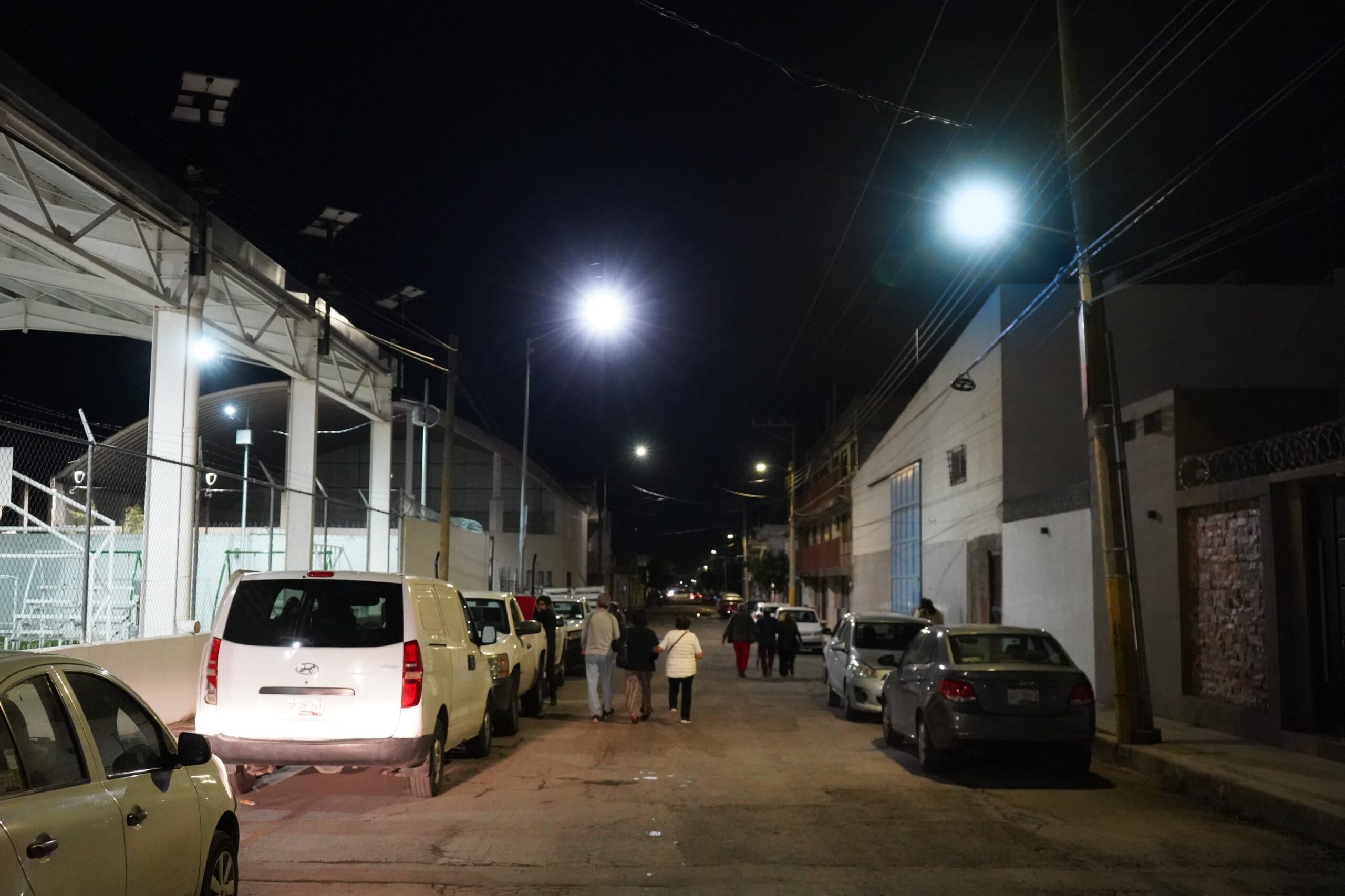San Ramón Castillotla ya cuenta con alumbrado LED al 100% gracias a Pepe Chedraui Calle