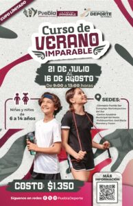 Te invita el Instituto Municipal del Deporte a participar en su Curso de Verano 2025