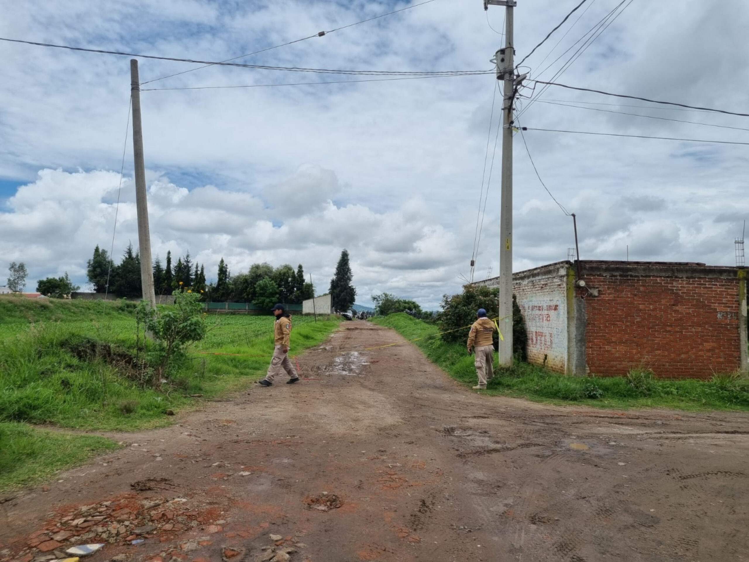 Tensión en Coronango, hallan presuntos restos humanos y detonan dos explosivos_foto1