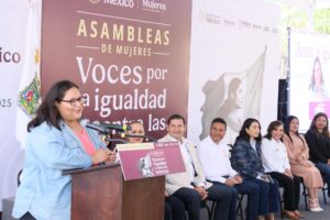 Alejandro Armenta reafirma su compromiso por la igualdad y una vida libre de violencia para las mujeres