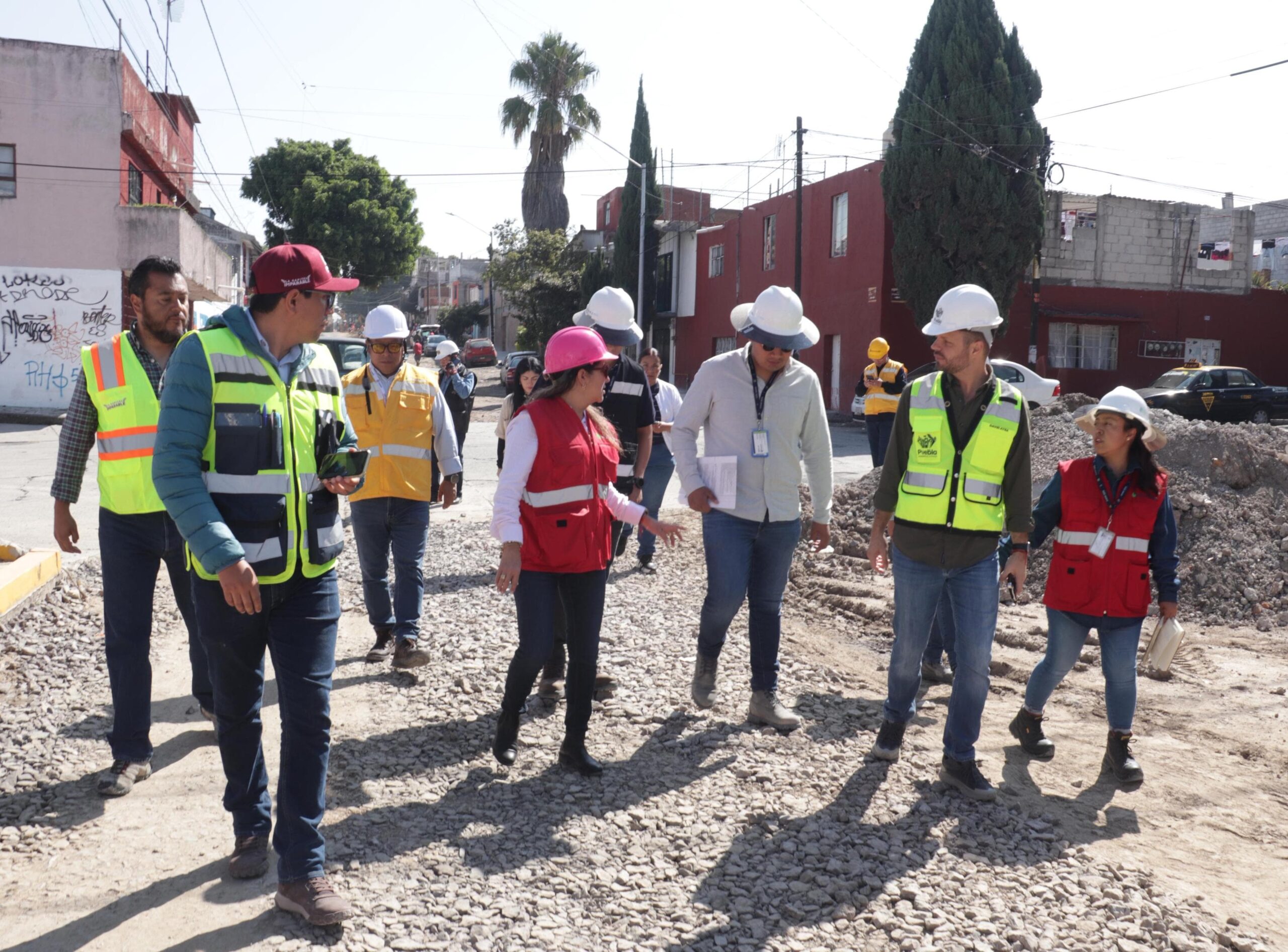 Avanza mantenimiento vial en Aquiles Serdán como parte del Programa Anual de Obra Pública 2025