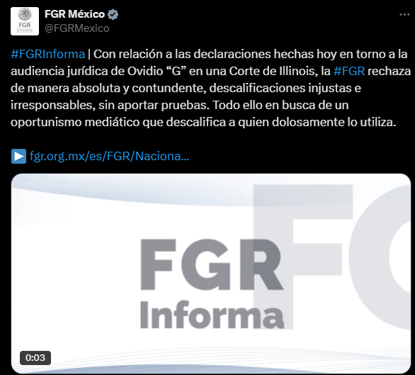 Ovidio Guzmán se declara culpable en Estados Unidos y acepta colaborar con autoridades