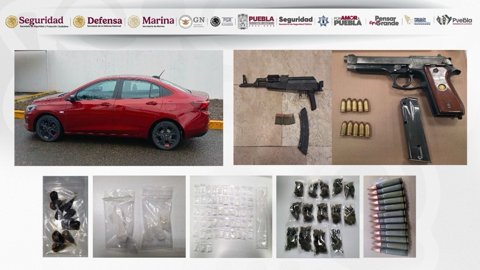 Detienen a “El Bicho” y cuatro personas más por presunta vinculación con explosiones en Coronango