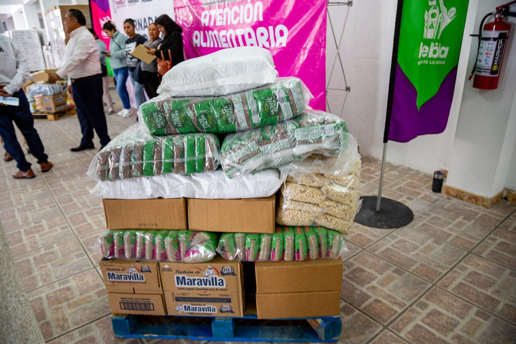 El DIF Capital refuerza alimentación escolar con entrega de insumos comida