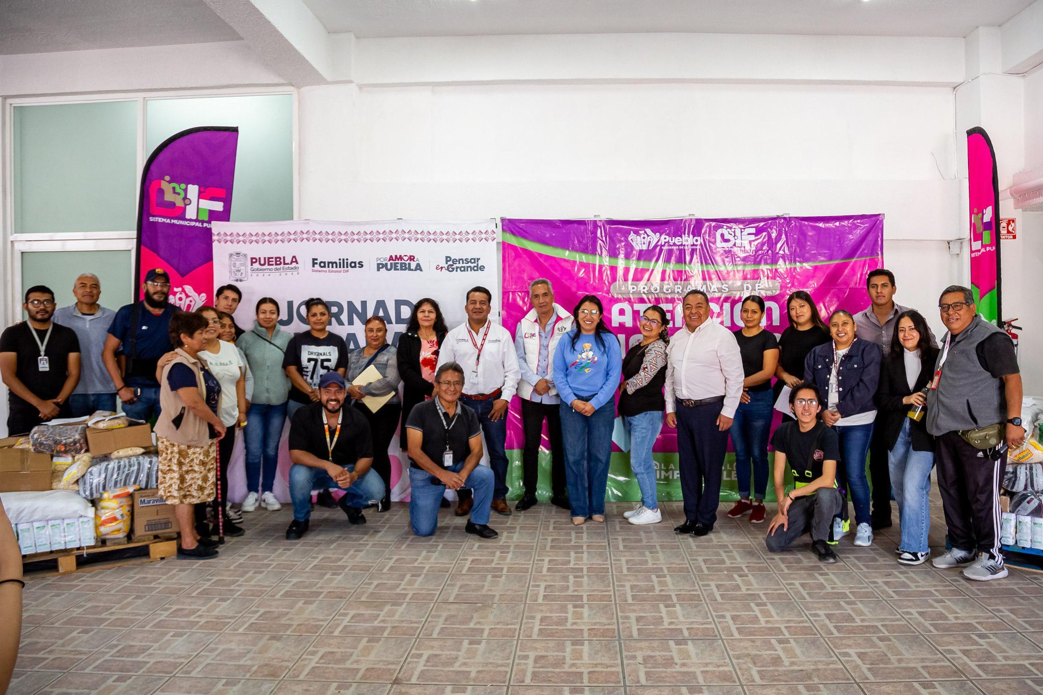 El DIF Capital refuerza alimentación escolar con entrega de insumos equipo