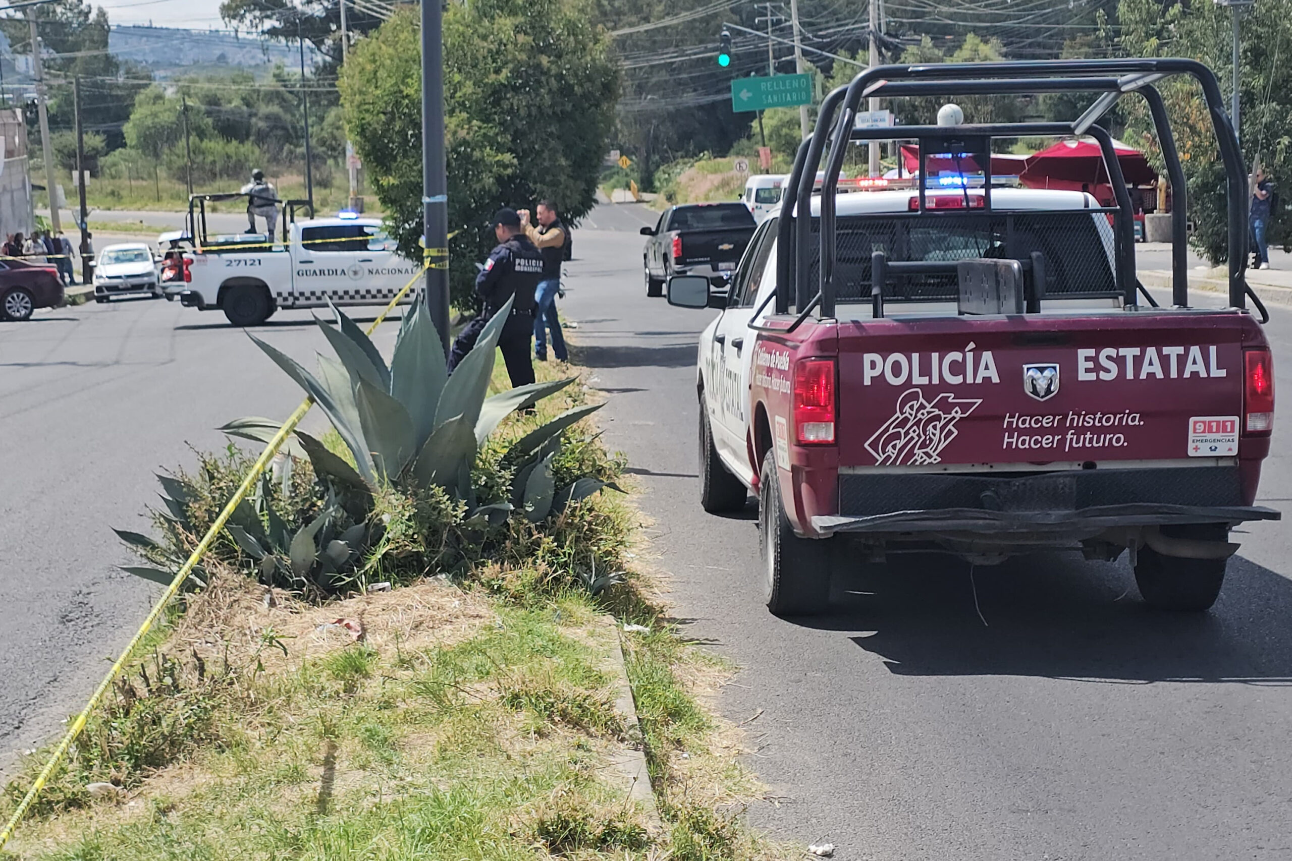 En ataque directo asesinaron a policía custodio en Puebla_FOTO2