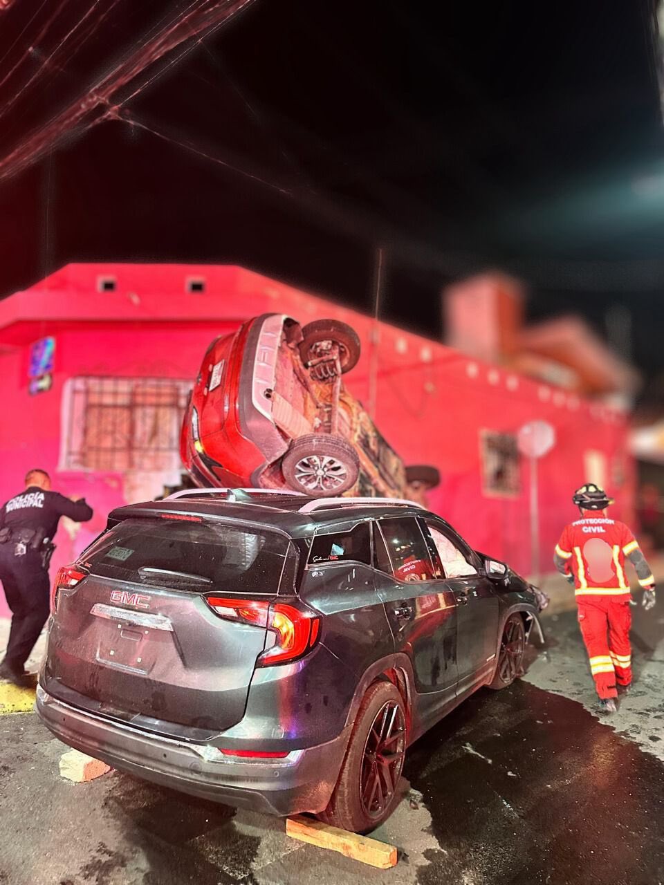 Mujer ebria provocó muerte de su acompañante tras accidente en la junta auxiliar Ignacio Zaragoza Choque