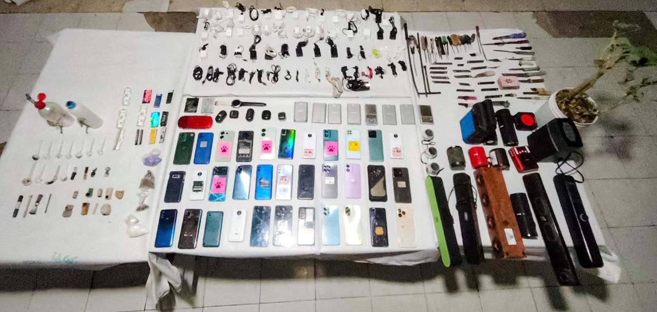 Operativo de supervisión en el Centro Penitenciario de Puebla