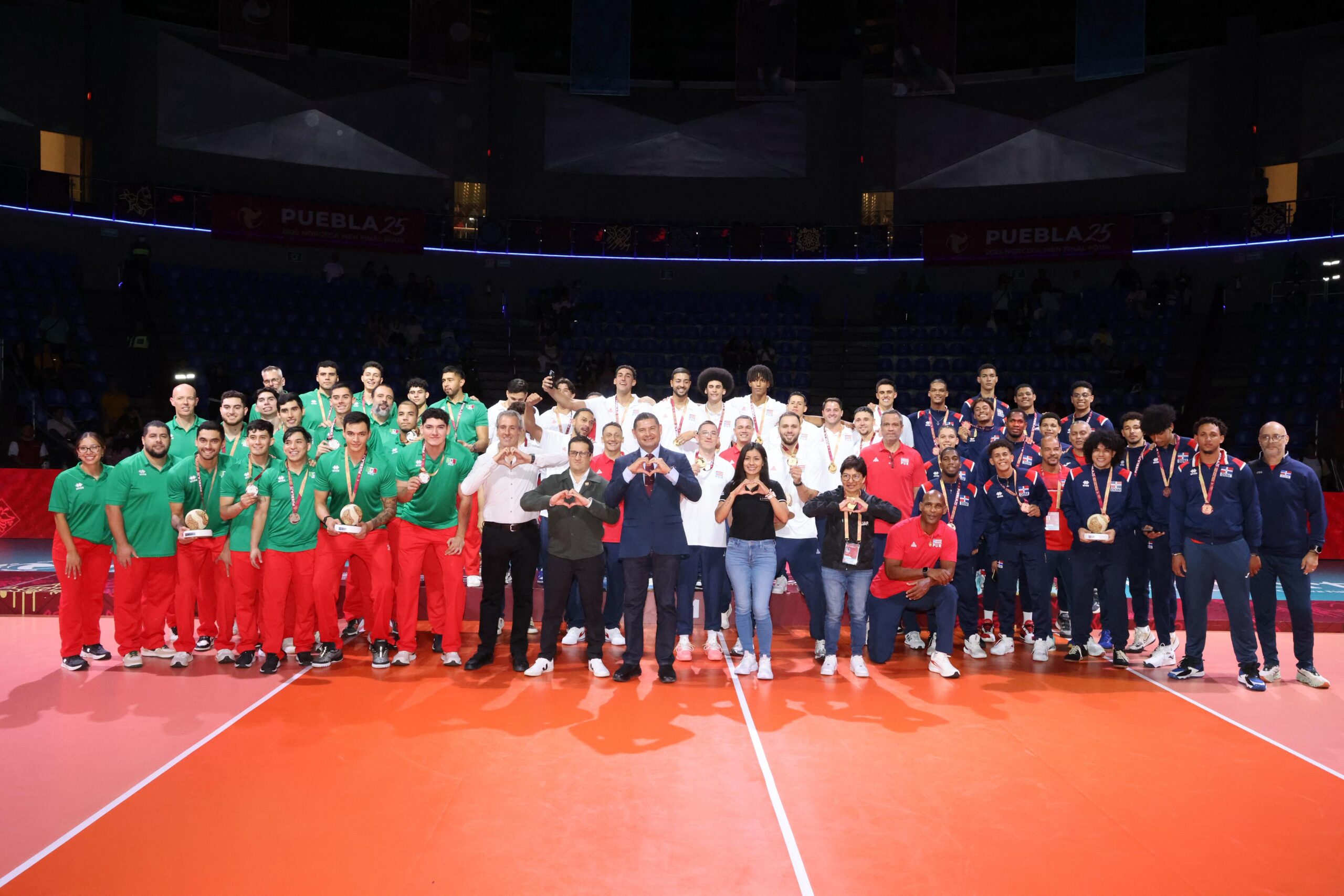 Puebla brilla como sede del Final Four NORCECA 2025 Equipo