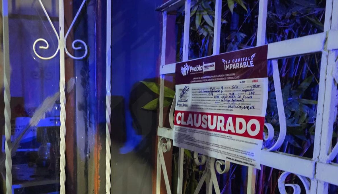 Refuerzan operativos para regular establecimientos en Puebla capital Bar