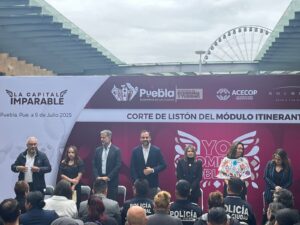 *Instalan nuevo módulo itinerante “Yo Compro Poblano” en Solesta*