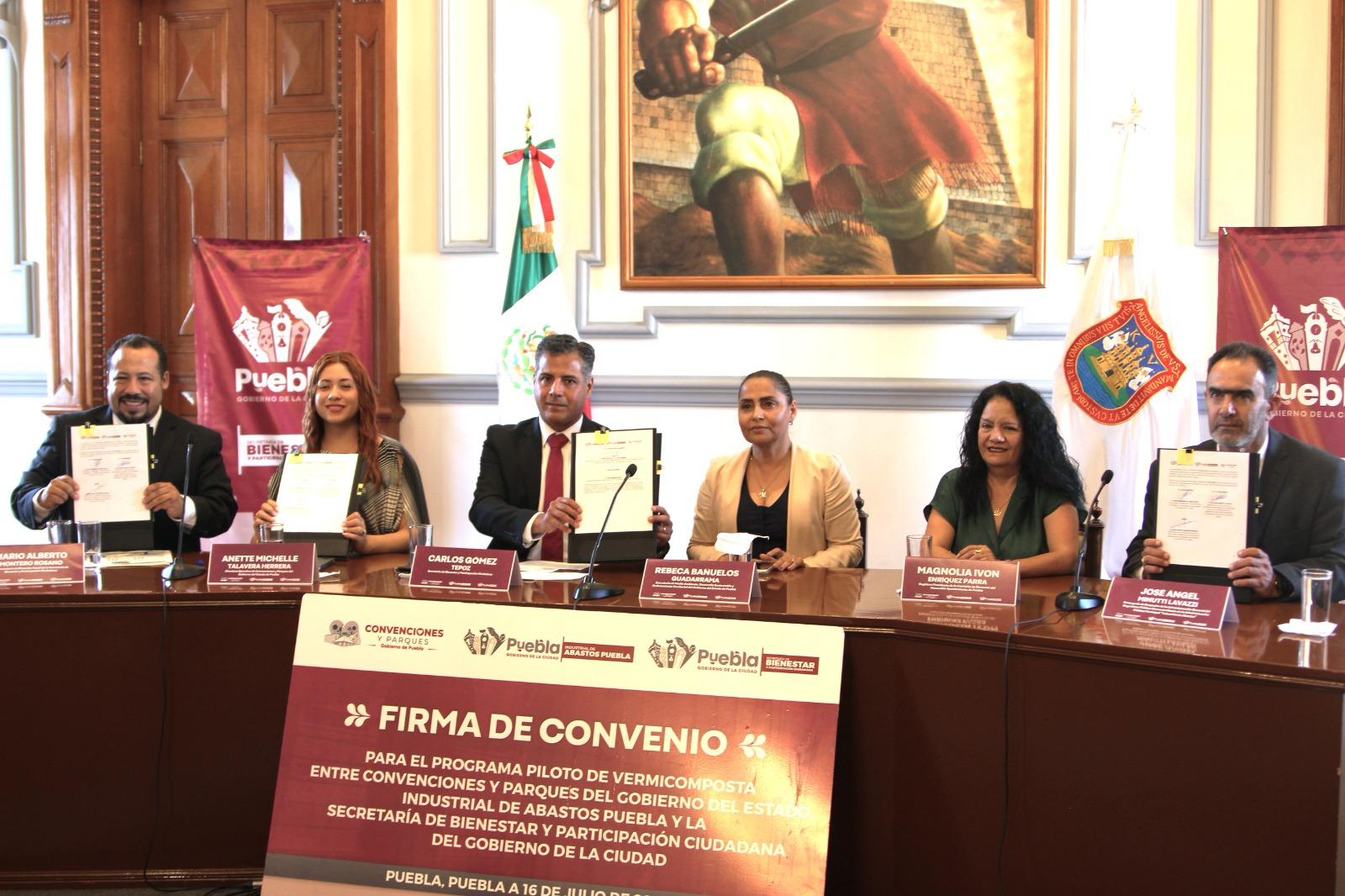 Gobierno de la Ciudad firma convenio para convertir residuos en fertilizante para nuestros campesinos 