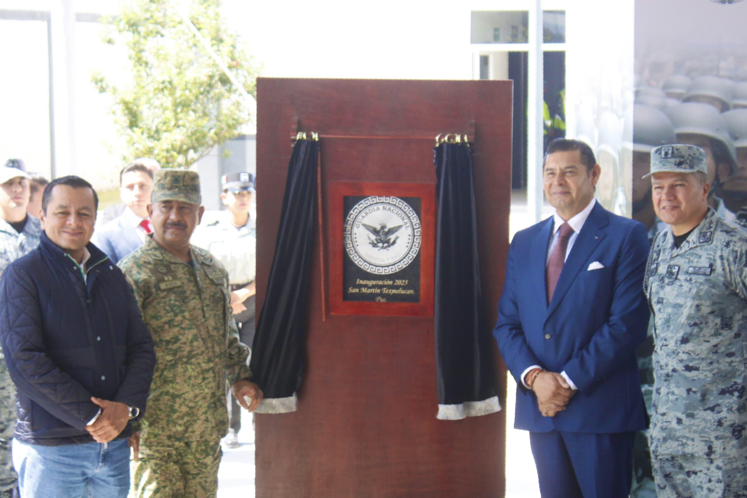 Armenta inaugura compañía de la Guardia Nacional en Texmelucan