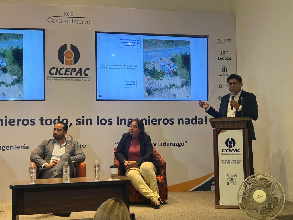Proponen ingenieros programa técnico para atender daños en calles e inundaciones en Puebla: CICEPAC