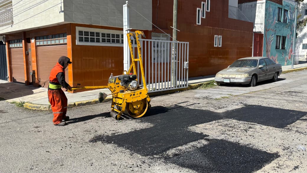 Ayuntamiento de Puebla refuerza trabajos de bacheo en la ciudad personal