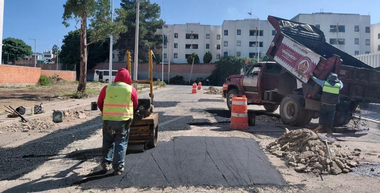 Campaña Capitalina Bacheando Puebla ha intervenido más de 18 colonias trabajos