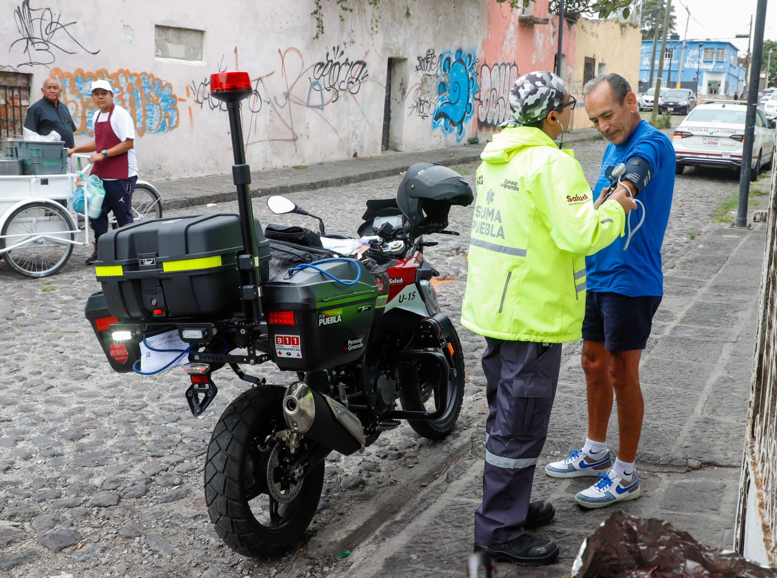 Entregan a SUMA diez motoambulancias para atender emergencias ciudadano