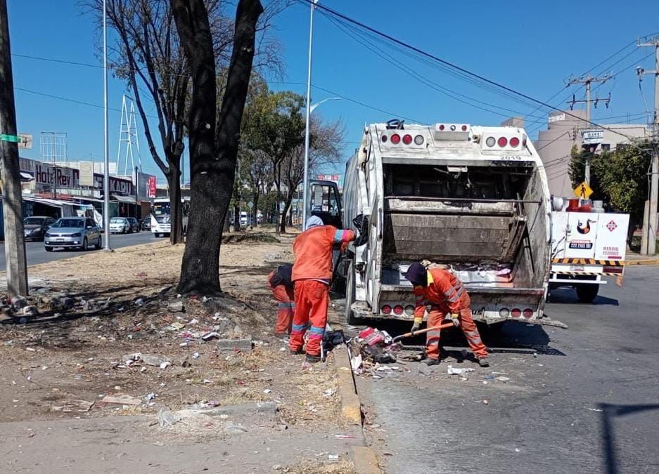 Organismo operador de limpia realizará servicio de manera normal Bulevar Carmen Serdán