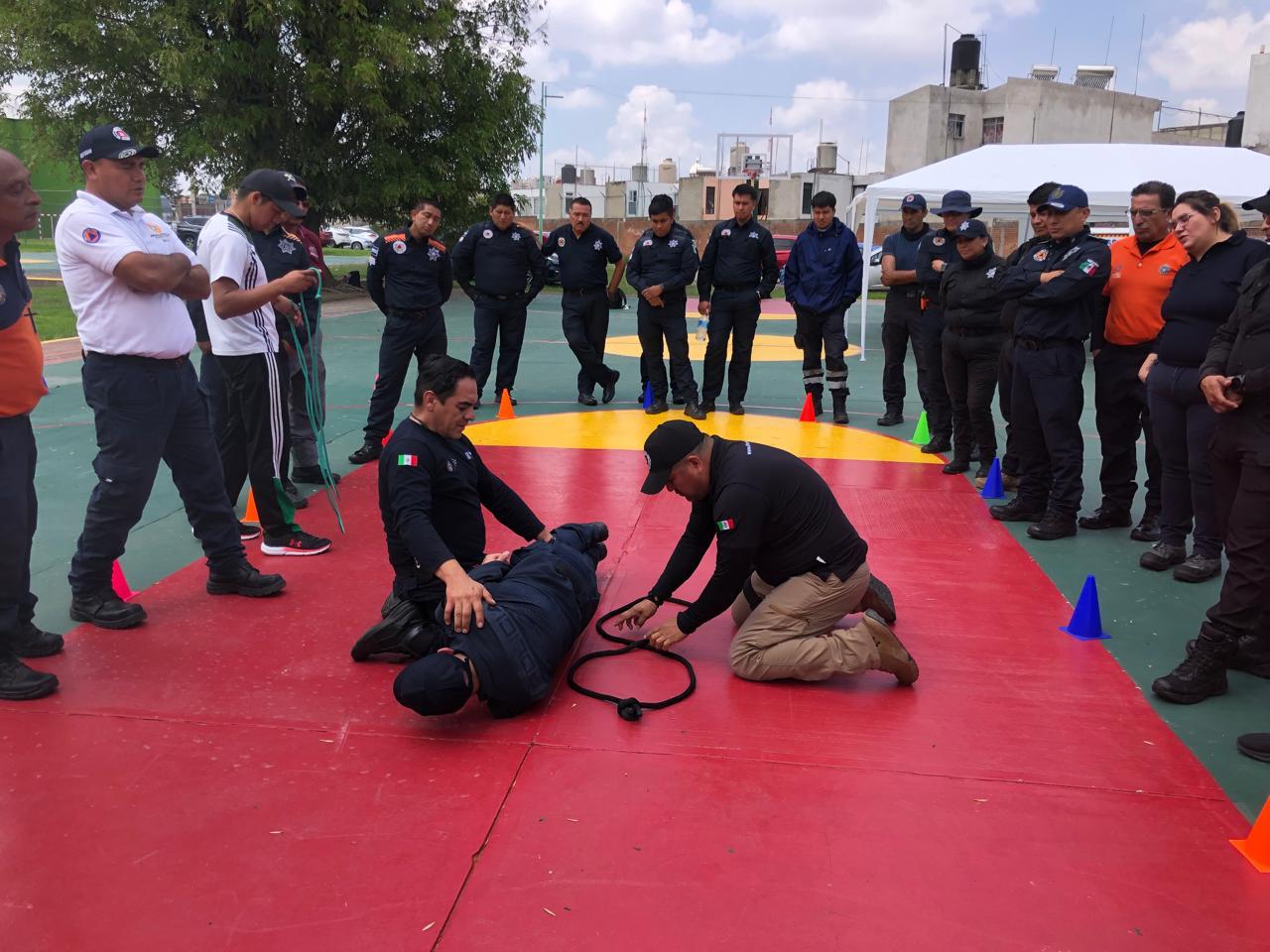 Policías Municipales fueron capacitados para emergencias extremas Curso