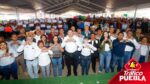 Alejandro Armenta impulsa transparencia y participación en obras comunitarias