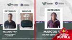 Detienen a dos hombres en Puebla por delitos contra la salud