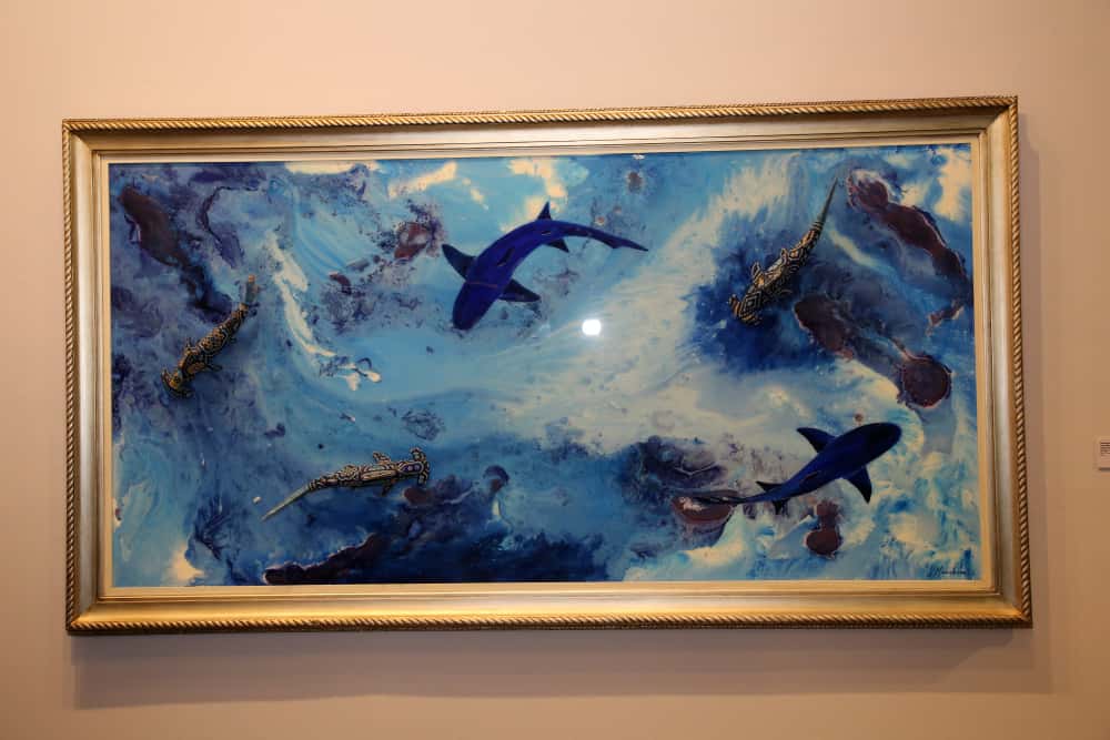 Extienden hasta noviembre la exposición “El Murmullo de los Océanos” cuadro