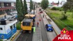 Inician trabajos de rehabilitación en Camino Real a Cholula