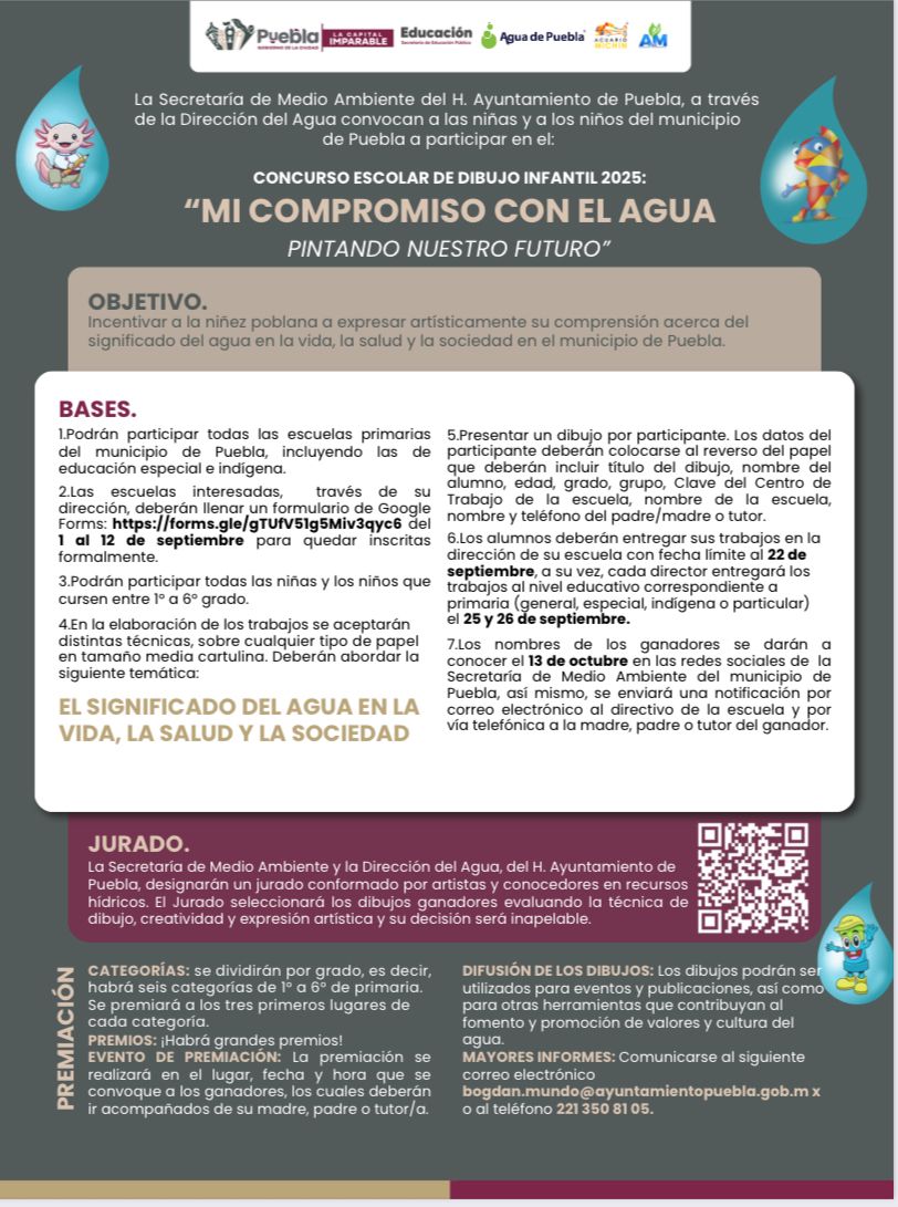 Medio ambiente lanzan concurso de dibujo infantil “Mi compromiso con el agua, pintando nuestro futuro”_foto1