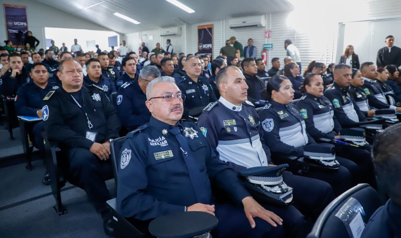 Puebla fortalece la seguridad con foro internacional de reentrenamiento policial conferencia